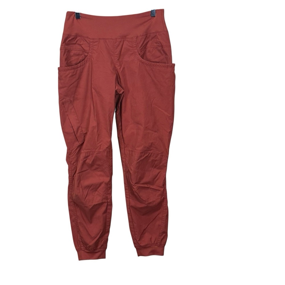 Prana Kanab Joggers Women Small Burnt Orange Climbing Hiking Pants Gorpcore